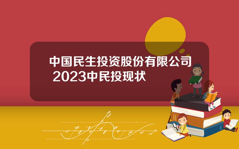 中国民生投资股份有限公司 2023中民投现状